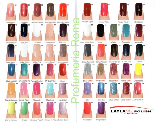 Layla gel polish smalto - polish, uv
