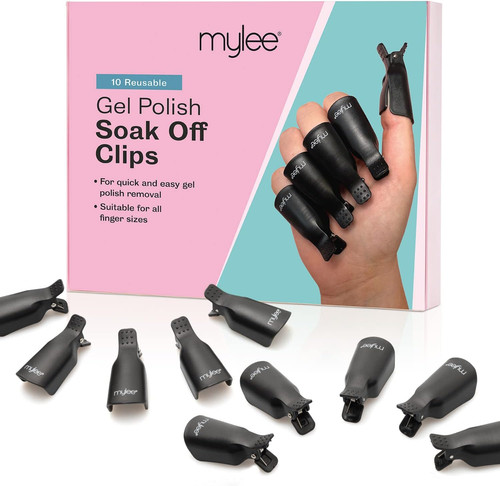 Clip gel polish soak off - off,